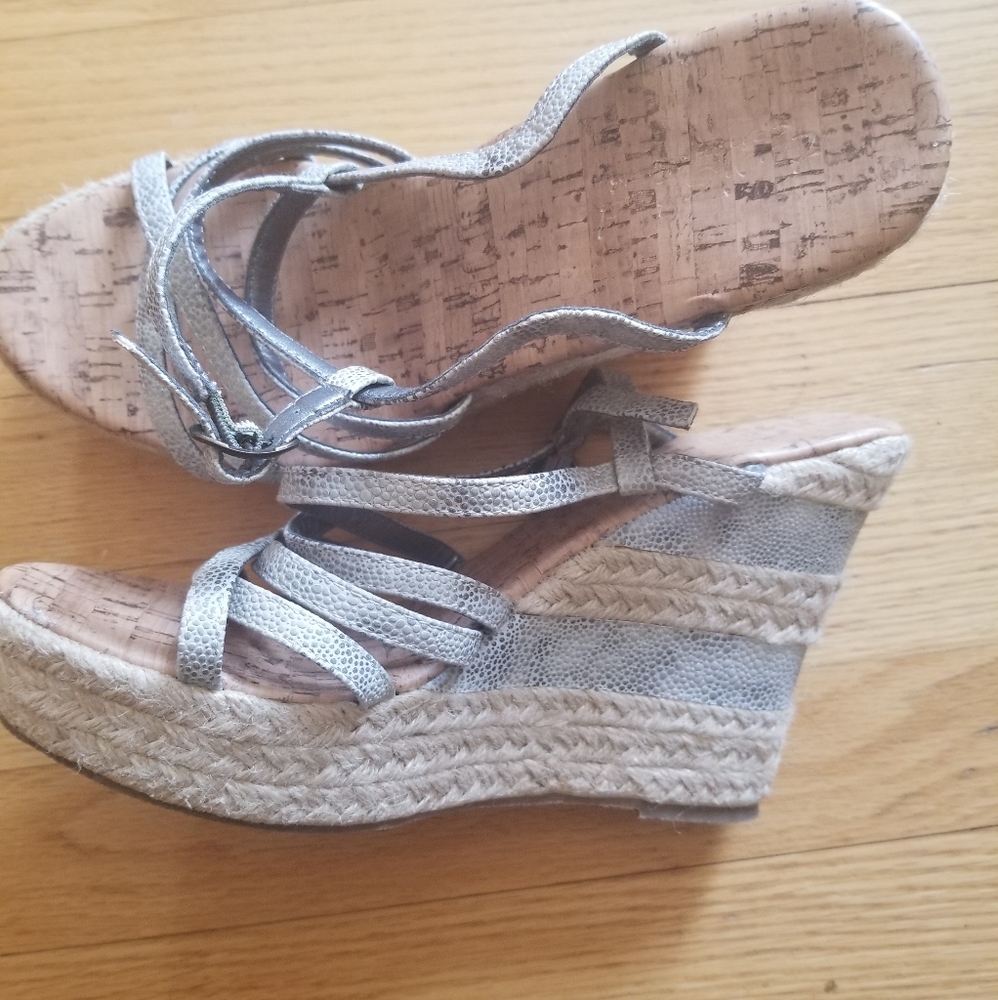 Wedge heels super cute!